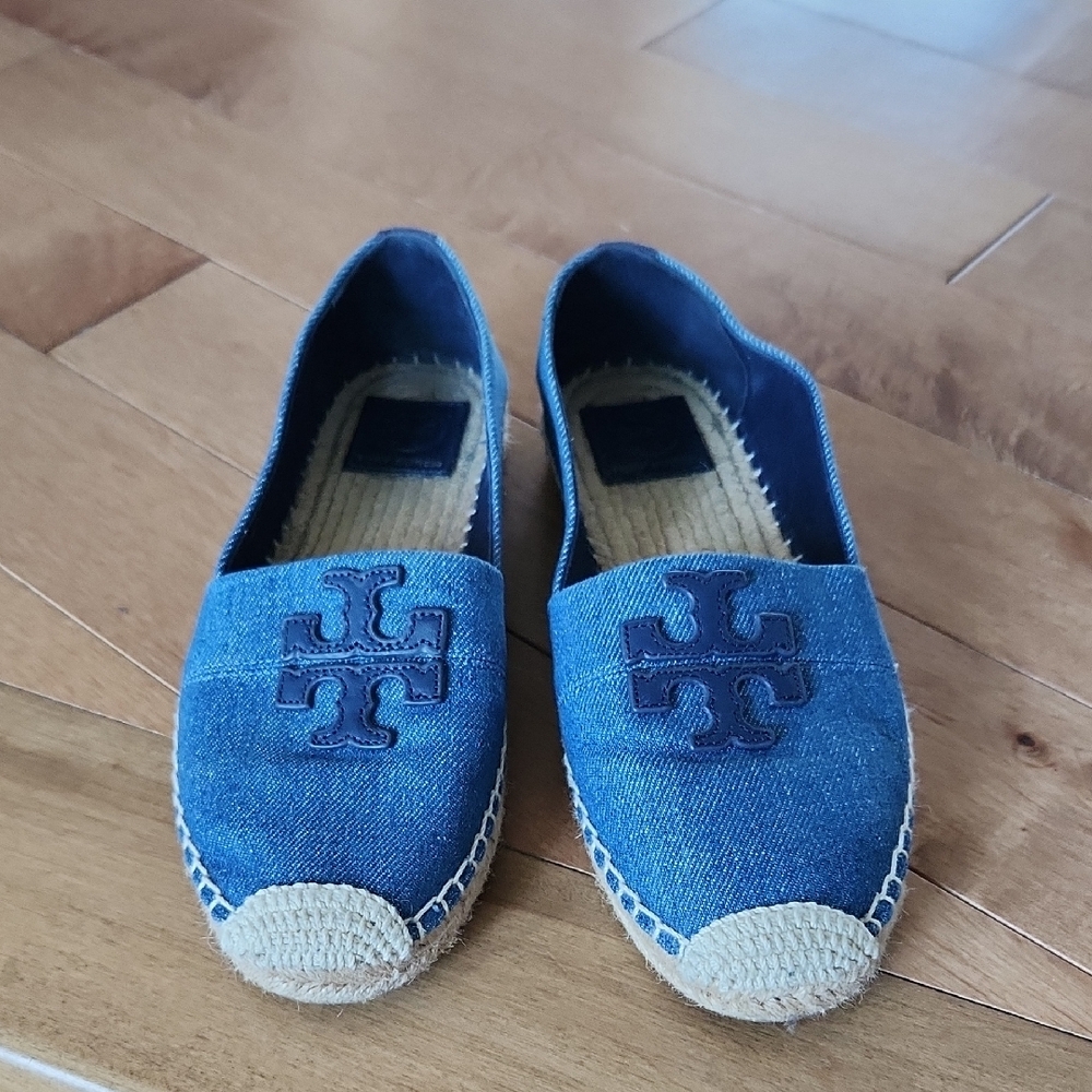 Tory Burch Denim Espadrilles